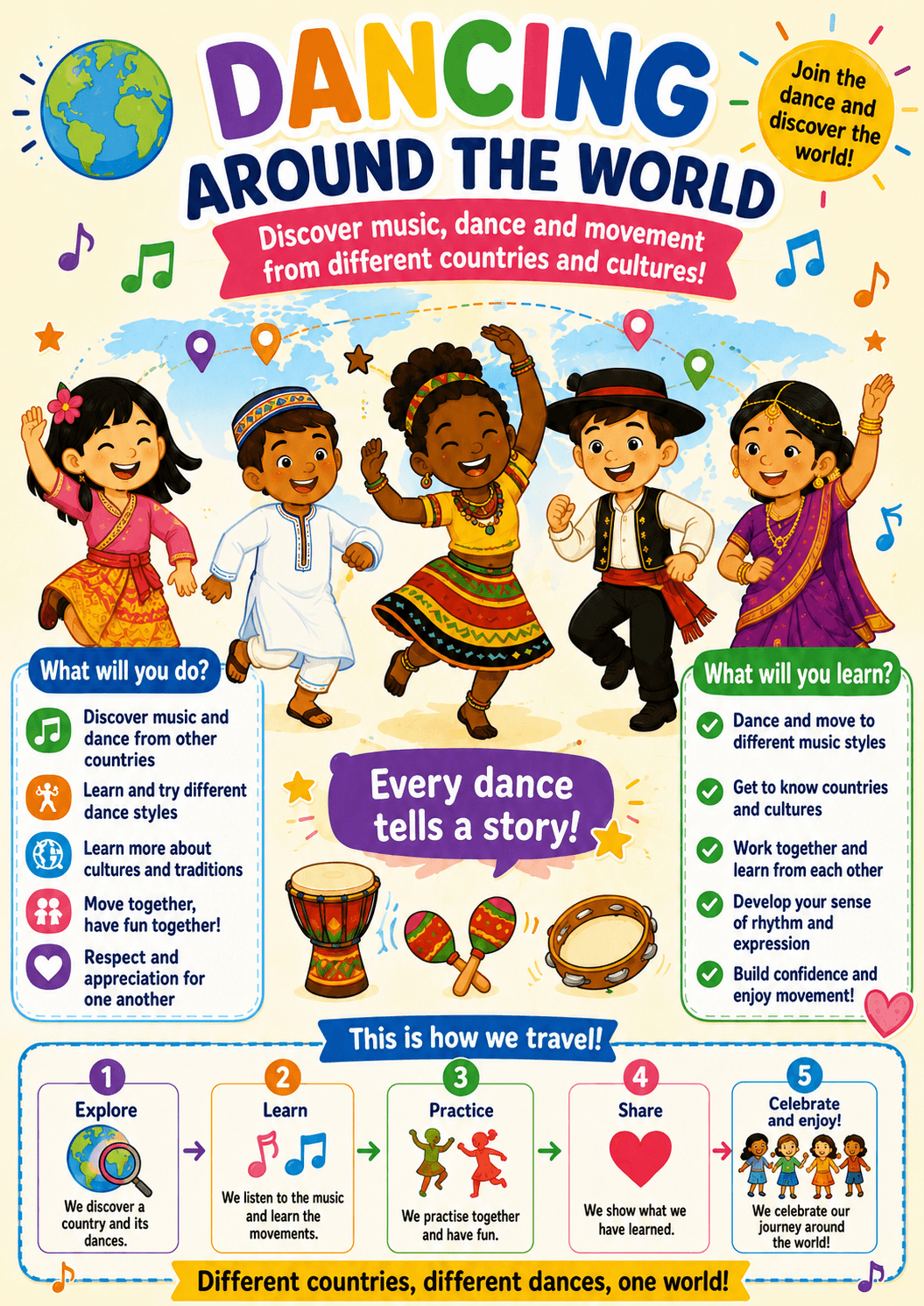 Dance around the world